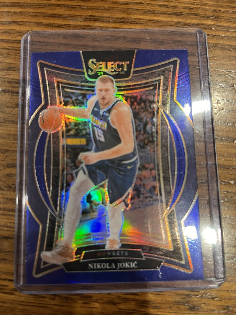 Panini 2024 25 Select Concourse Prizm No. 14 Nikola Jokić Denver Nuggets1