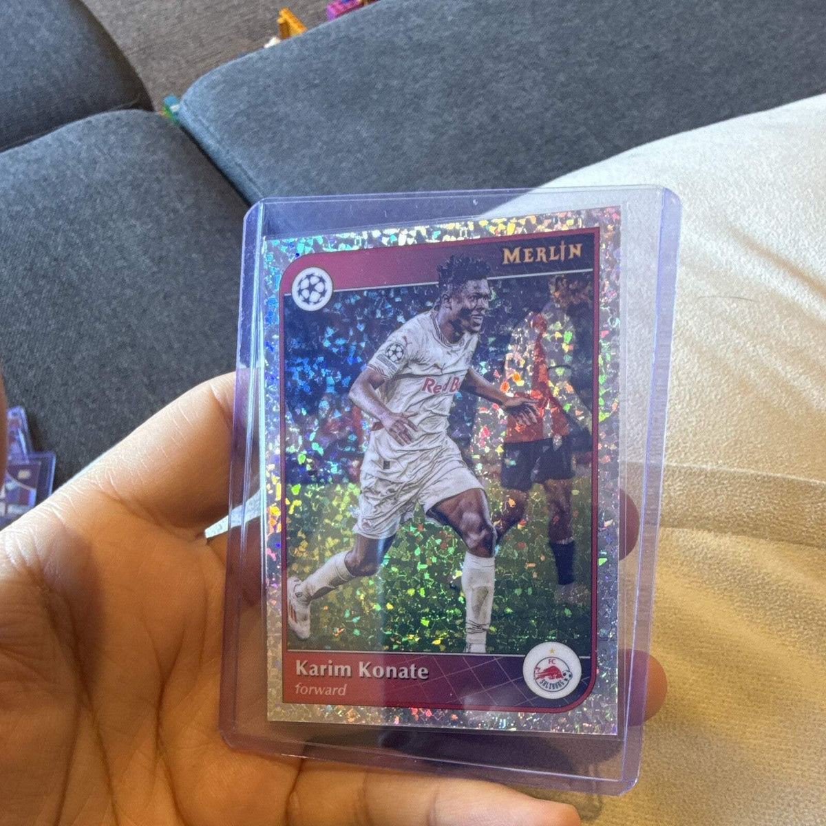 Karim Konate Parallel/Variety Topps Merlin UCL 1232