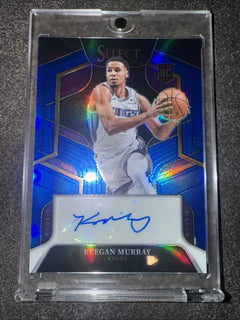 2022 23 Select Keegan Murray Rookie Signatures Auto Blue/490