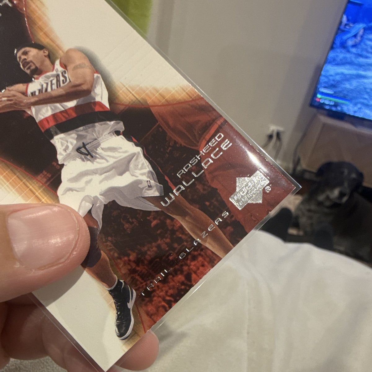 Upper Deck Hardcourt 2002 03 Rasheed Wallace Base Set 68 Trail Blazers2