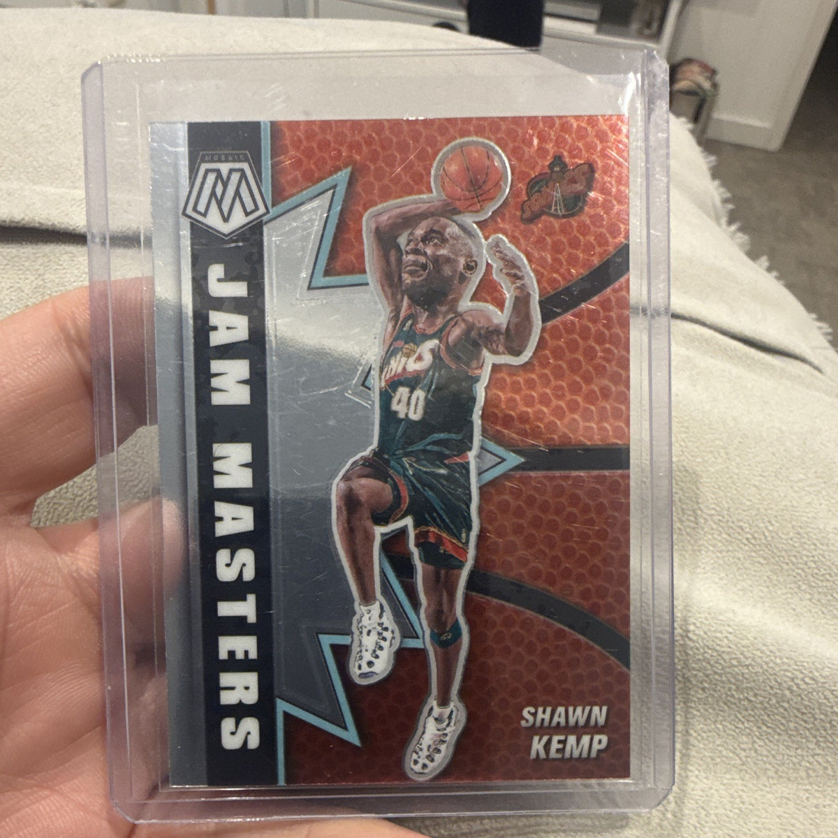 Panini 2020 21 Mosaic Jam Masters Insert Shawn Kemp No. 15 Basketball Card0