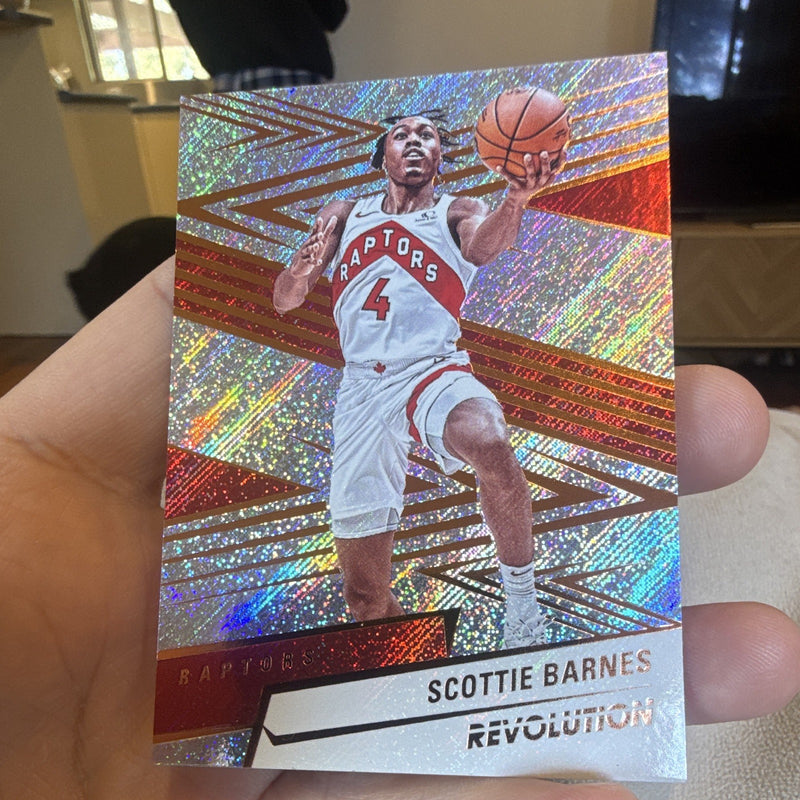 Panini Revolution Scottie Barnes Toronto Raptors No. 4 Parallel0