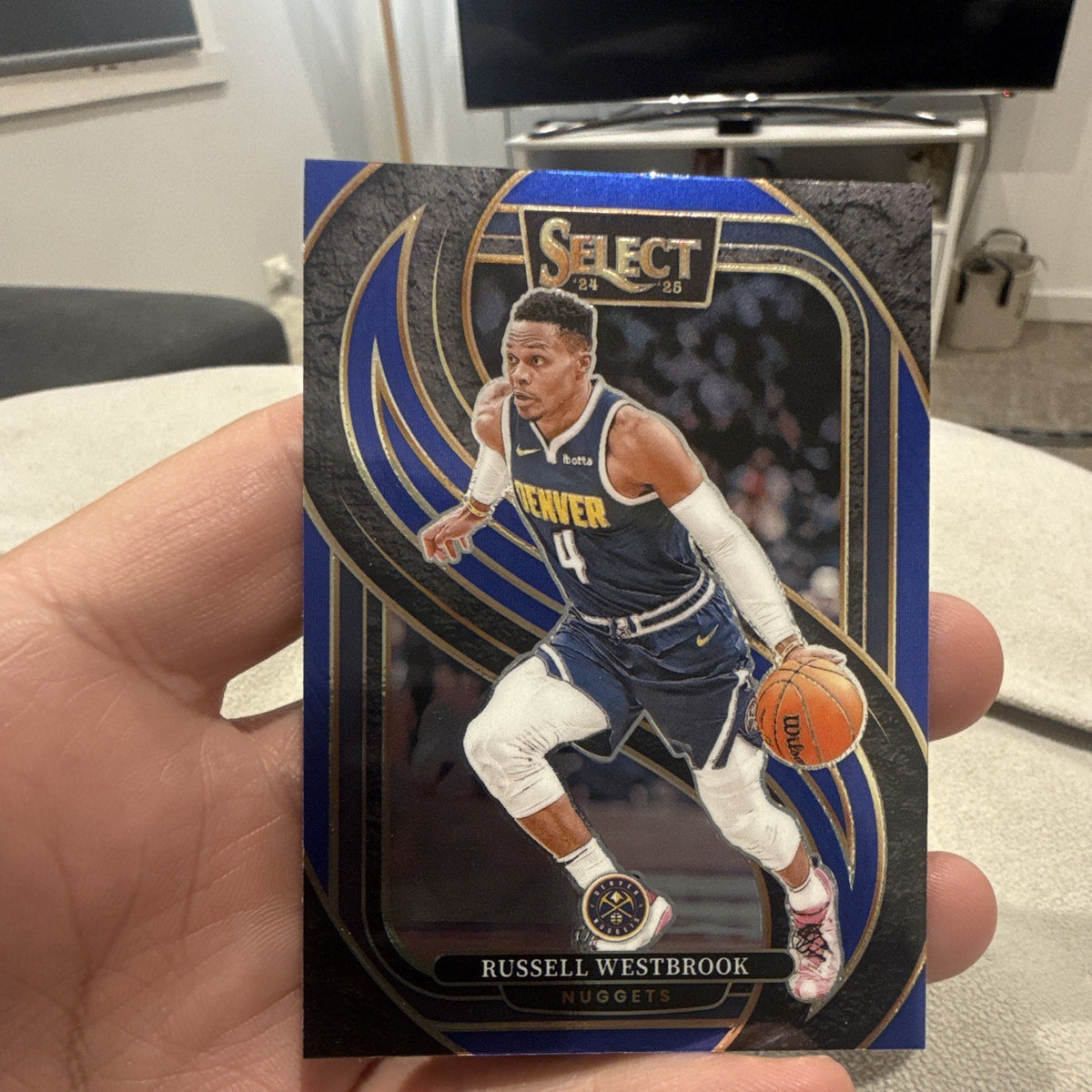 Russell Westbrook Premier Level 2024 25 Panini Select Basketball 104 Nuggets0