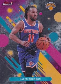 Jalen Brunson Base Finest 26 NM0