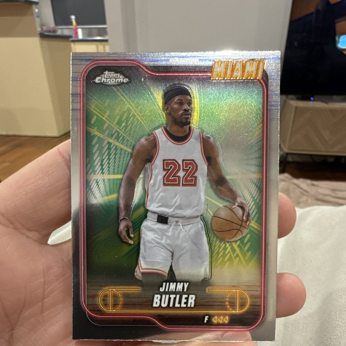 Jimmy Butler Chrome Topps Chrome NBA Basketball Card #16 Miami 2024 250