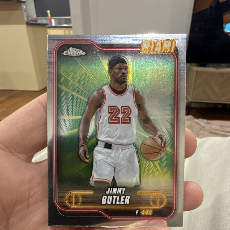 Jimmy Butler Chrome Topps Chrome NBA Basketball Card #16 Miami 2024 250