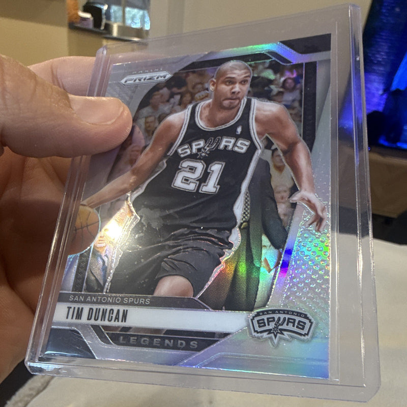 Panini Prizm 2024 25 Basketball Tim Duncan Legends San Antonio Spurs #297 PRIZM3
