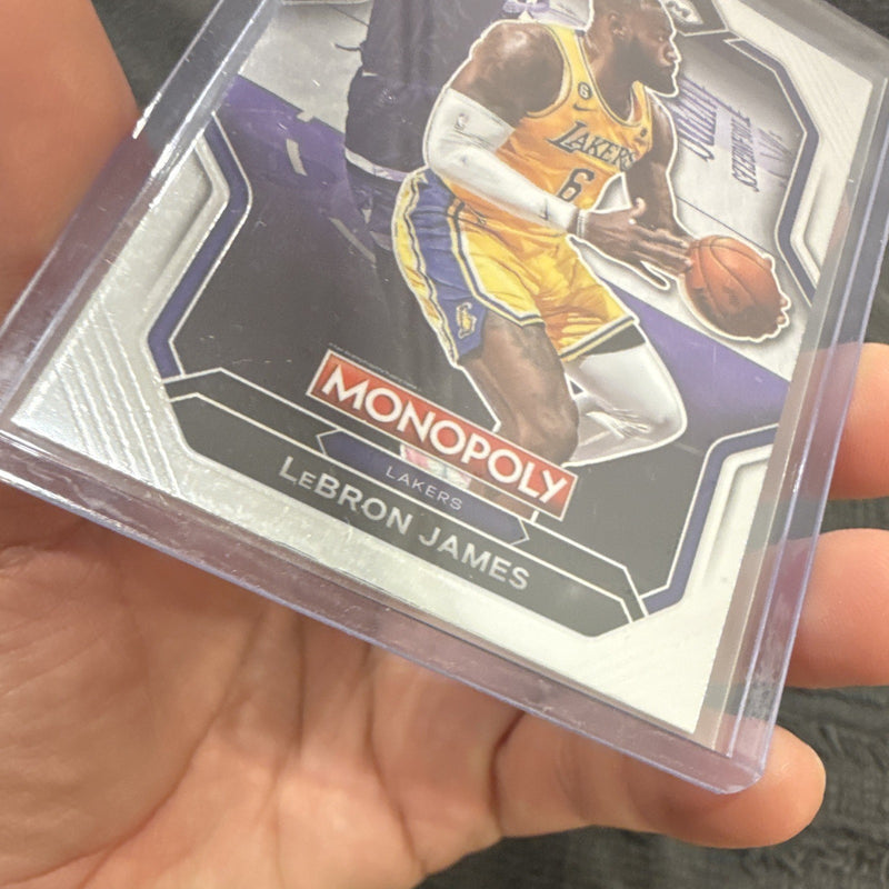 Panini 2022 23 Prizm Basketball Monopoly Insert LeBron James LA Lakers PS73