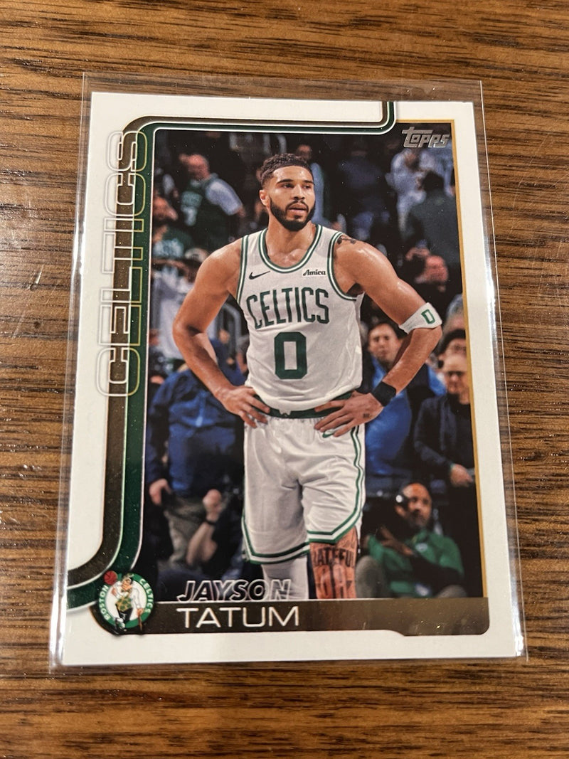Topps Chrome Jayson Tatum Base Boston Celtics #1 2024 25 NBA1