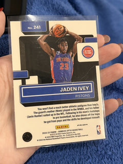 Panini Donruss Optic Rated Rookie Jaden Ivey Detroit Pistons #241 2022 232