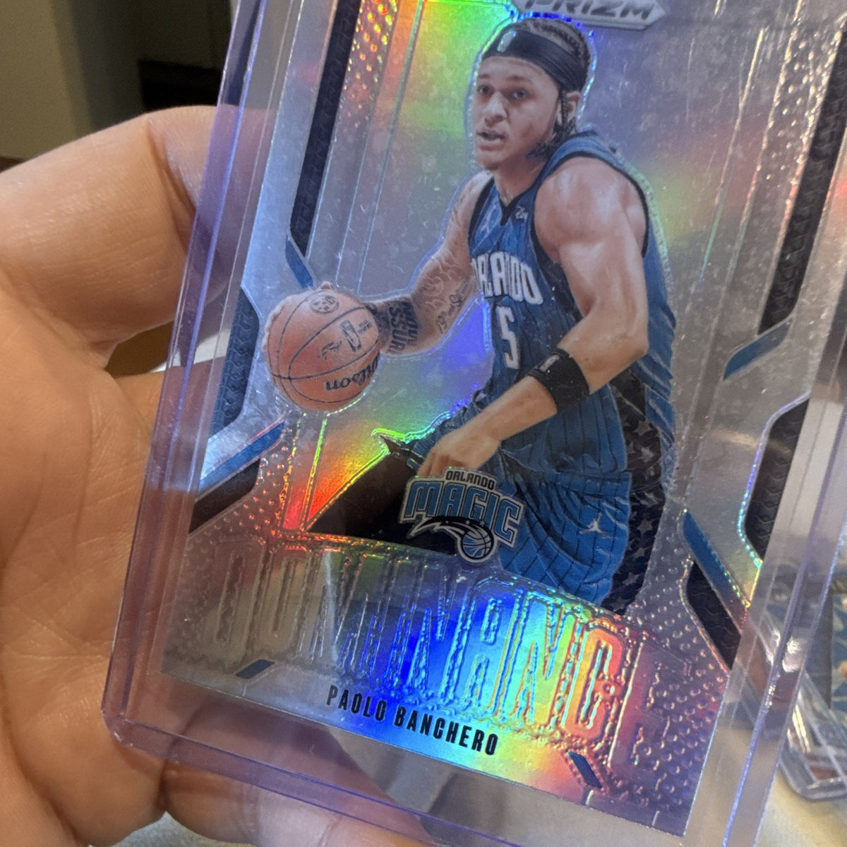 Panini Prizm 2024 25 Dominance Paolo Banchero Silver Holo #19 Magic3