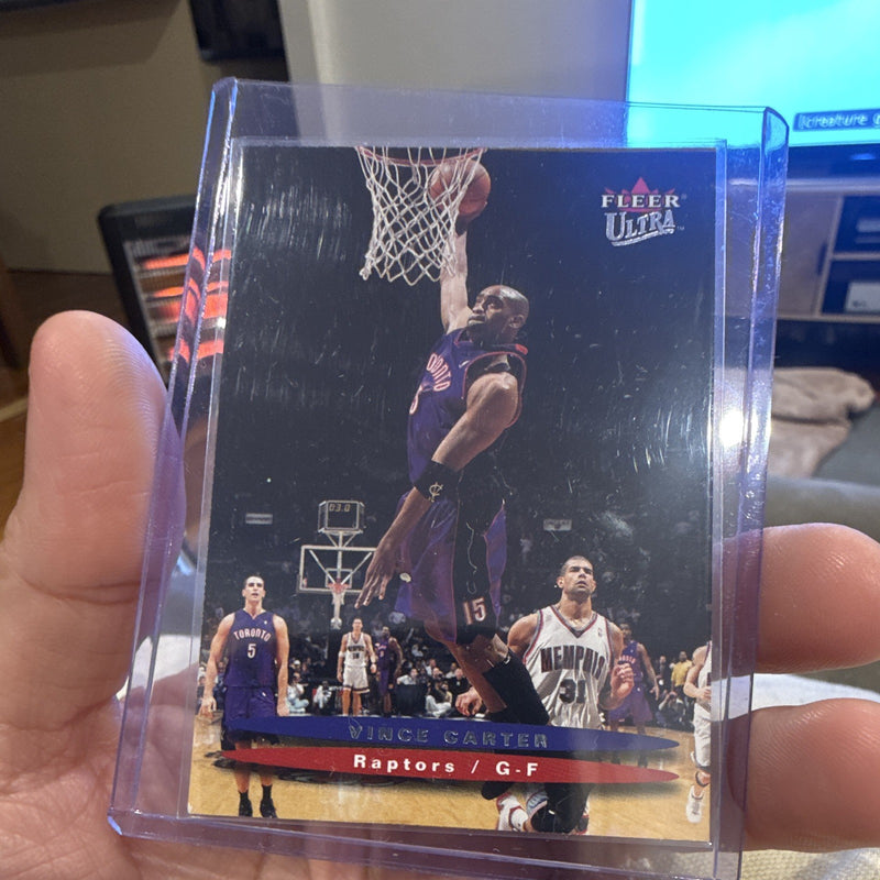 Vince Carter Base Fleer Ultra 2003 04 NBA Card 123 Toronto Raptors0