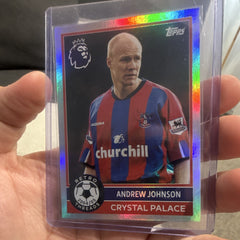 Topps Premier League Retro Threads 2004/05 Andrew Johnson Crystal Palace 3880