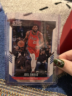 Panini 2021 22 Chronicles Score Basketball Joel Embiid Philadelphia 76ers 1490
