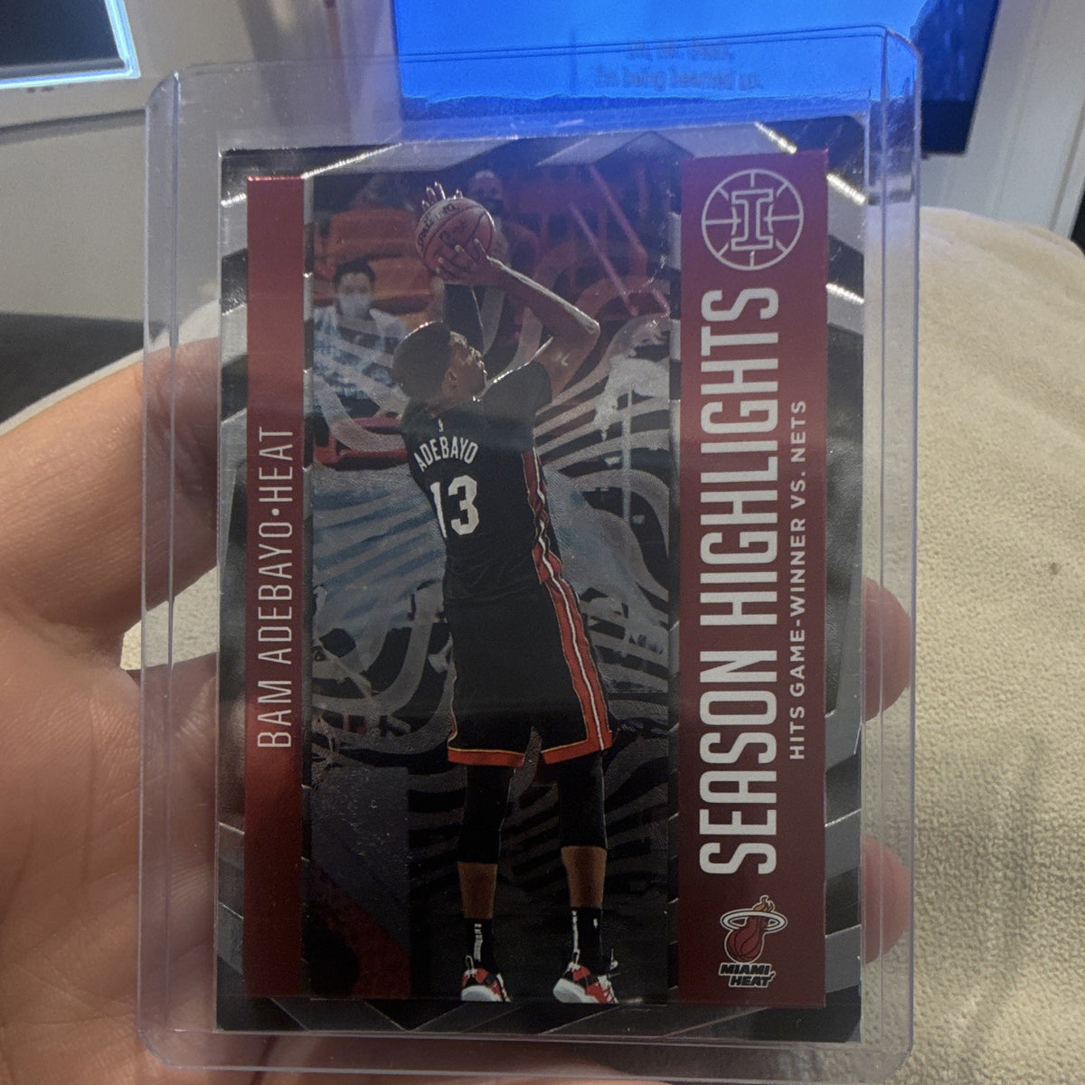 Panini Illusions 2020 21 Season Highlights Bam Adebayo Miami Heat #240