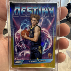 Topps Chrome Destiny Johnny Furphy RC D-25 Serial Numbered 41/500