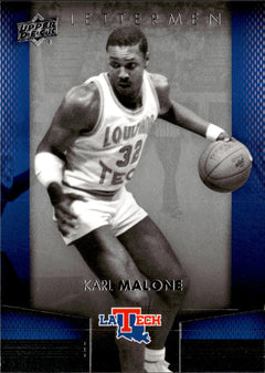 Karl Malone Base Upper Deck Lettermen 9 NM0