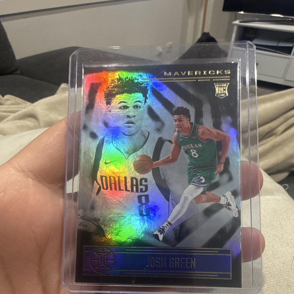 Panini Illusions 2020 21 Josh Green Rookie #189 Dallas Mavericks0