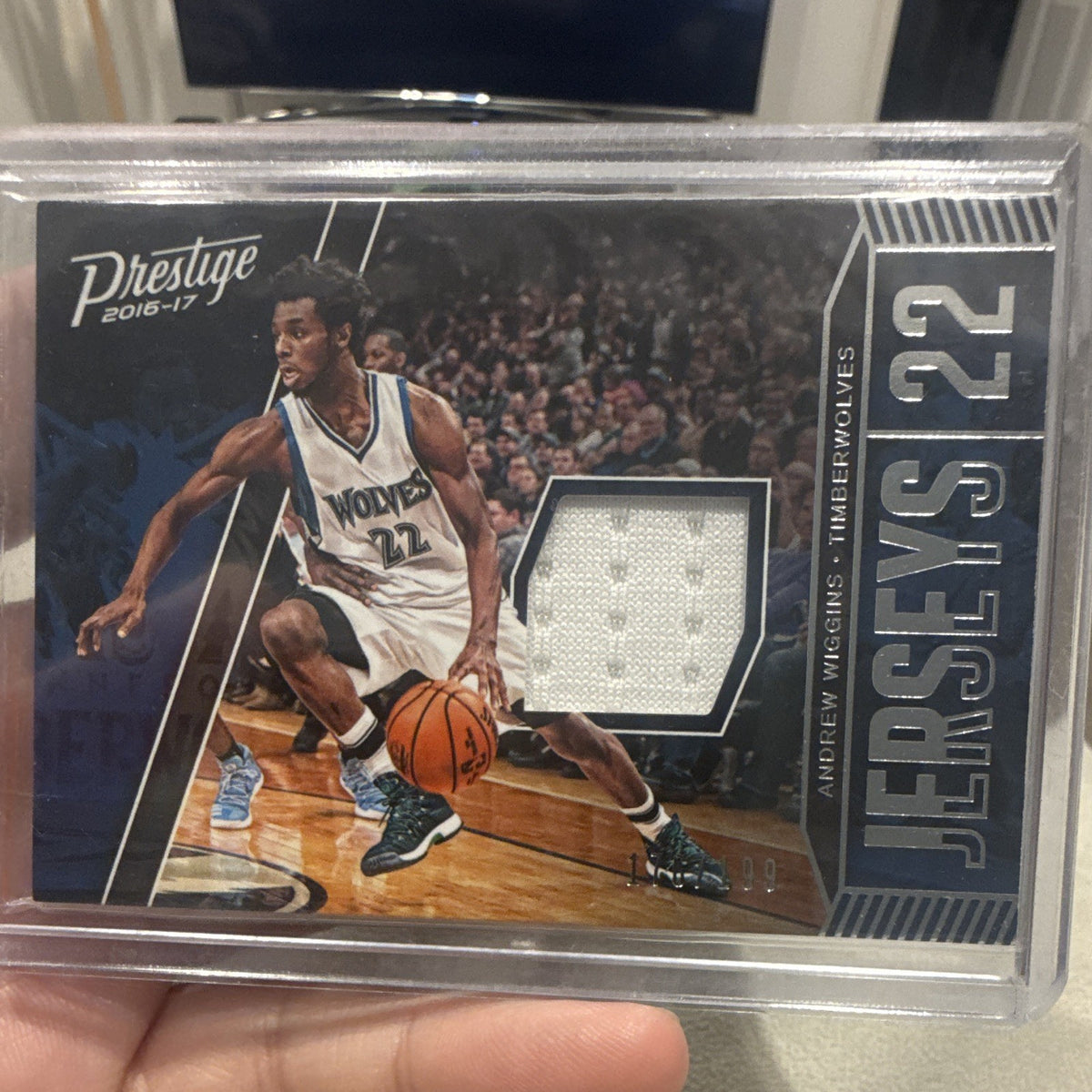 Andrew Wiggins Jerseys Panini Prestige 2016 17 #1 Minnesota Timberwolves 09/990