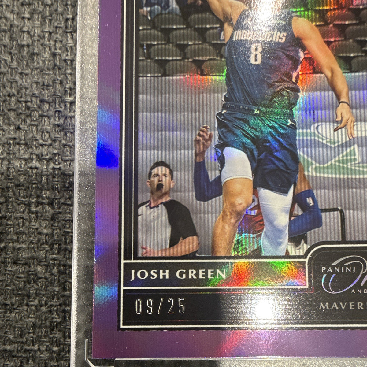 Panini One and One Josh Green Rookie Purple #112 Dallas Mavericks 09/251