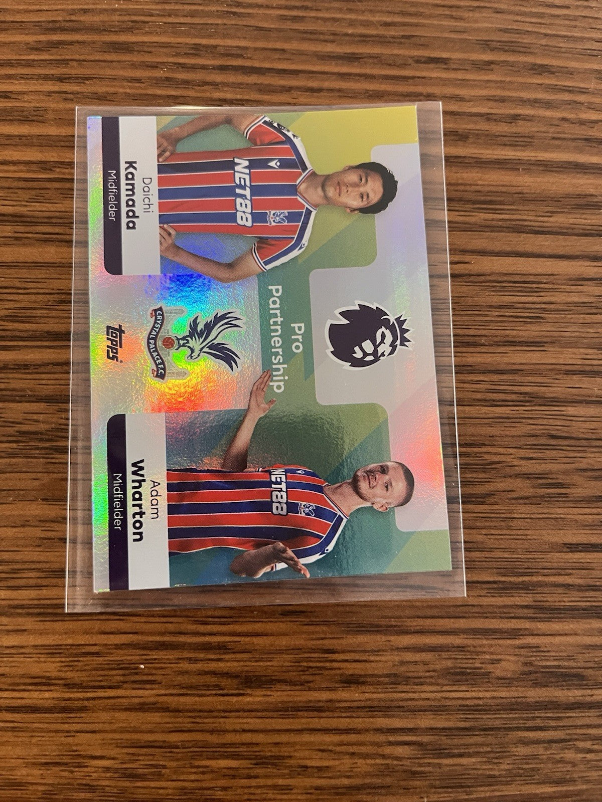 Topps Premier League 2025/26 Pro Partnership Insert 368 Kamada/Wharton CPFC0