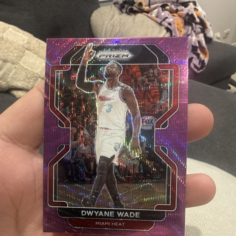 Panini Prizm Basketball 2021 22 Dwyane Wade Parallel Miami Heat #2690