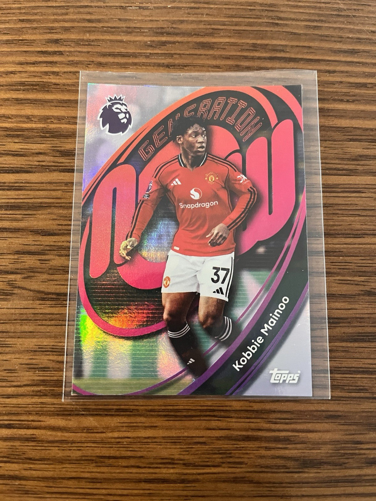 Topps Premier League 2025/26 Generation Now Insert #214 Kobbie Mainoo Man Utd0