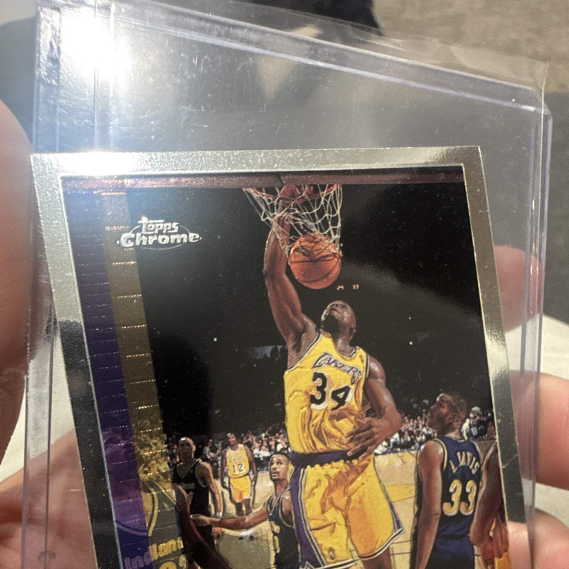 Topps Shaquille O'Neal Complete NBA Record Insert Topps Chrome 1998 #1092
