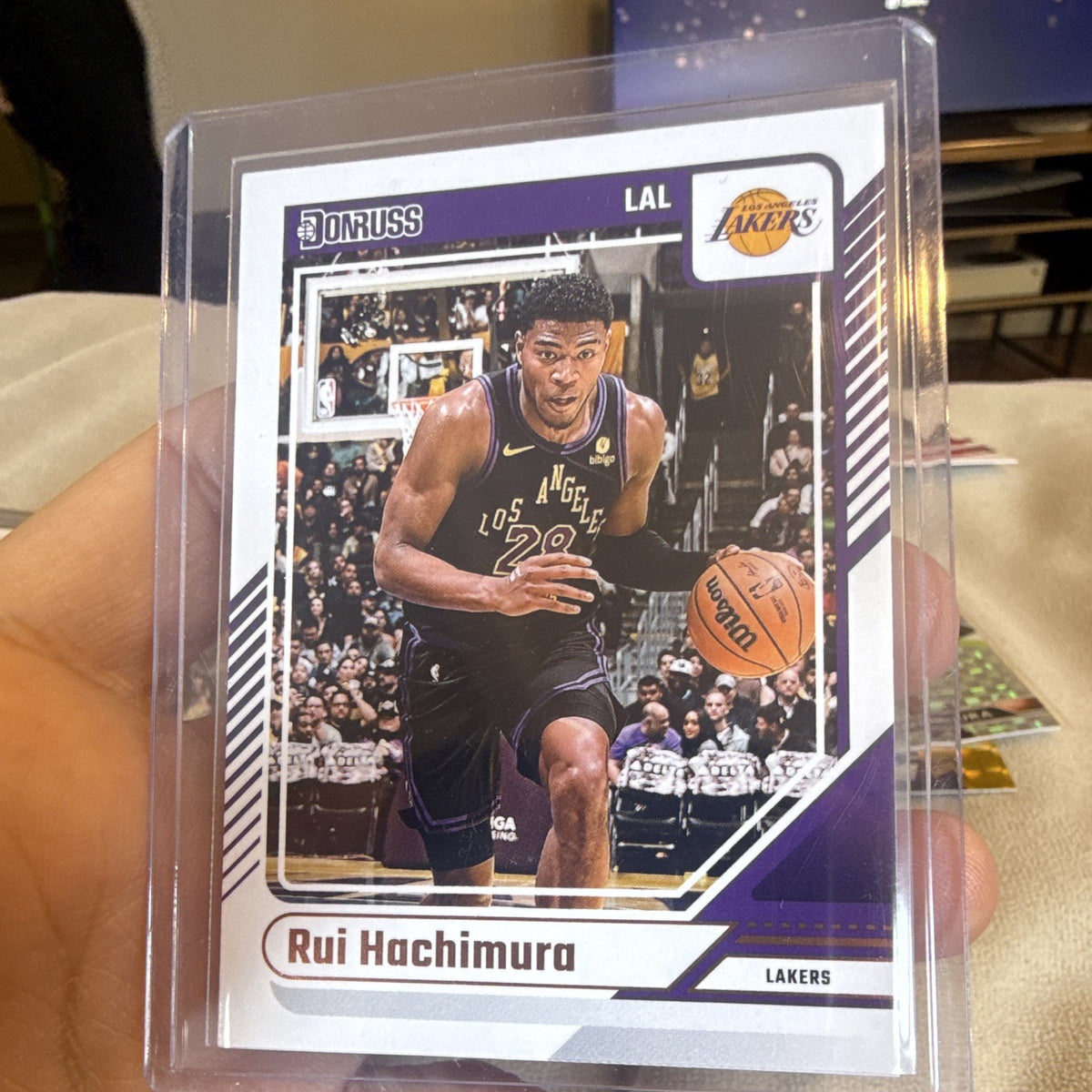 Panini Donruss Rui Hachimura Base Set Los Angeles Lakers #177 2024 250