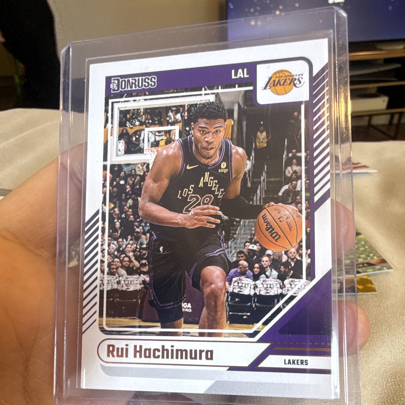 Panini Donruss Rui Hachimura Base Set Los Angeles Lakers #177 2024 250