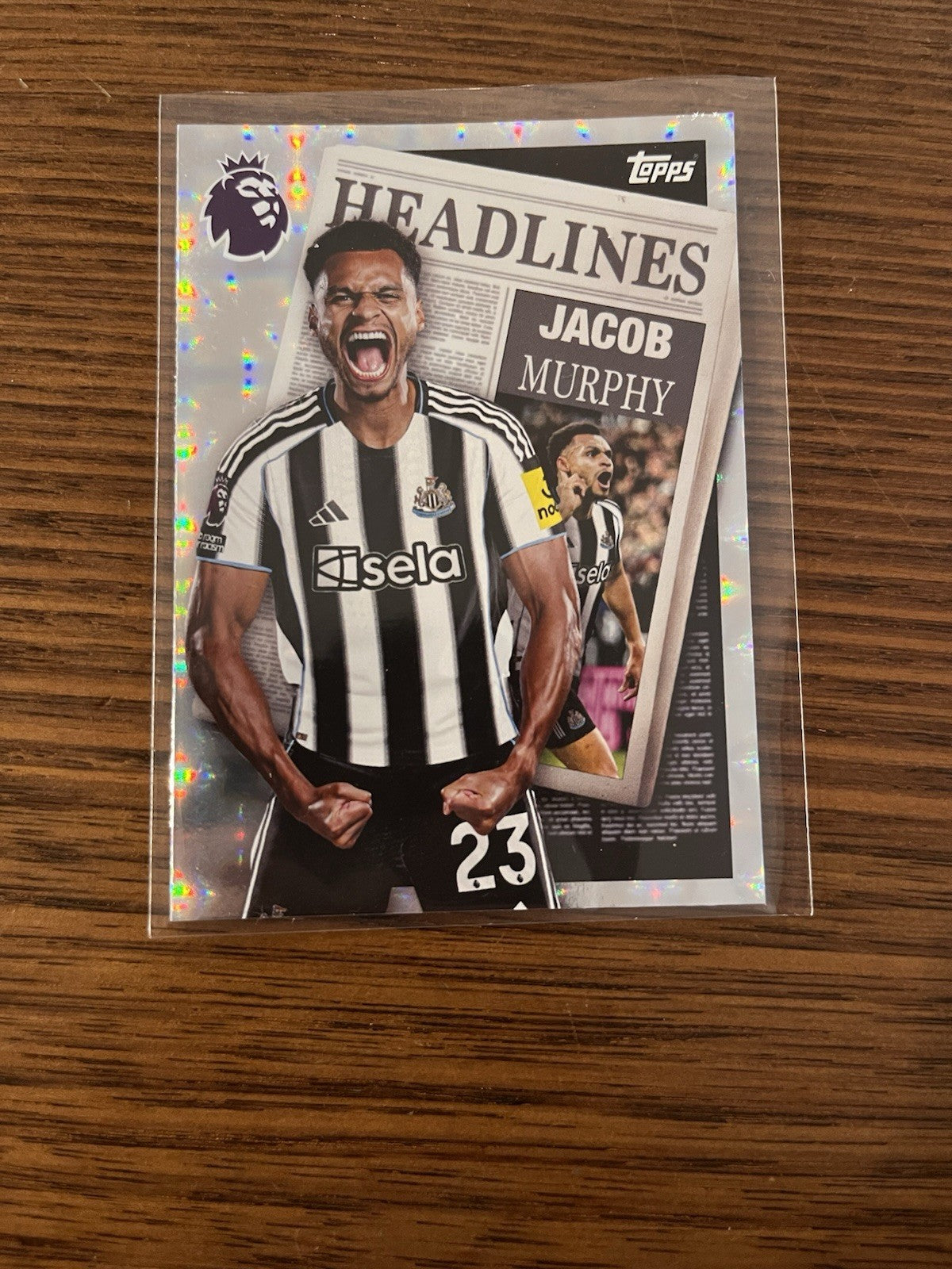 Topps Jacob Murphy Headlines Parallel Topps Premier League 2025/26 4490