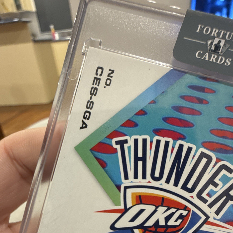 Panini Recon 2021 22 Shai Gilgeous Alexander Called to Excellence Auto /352