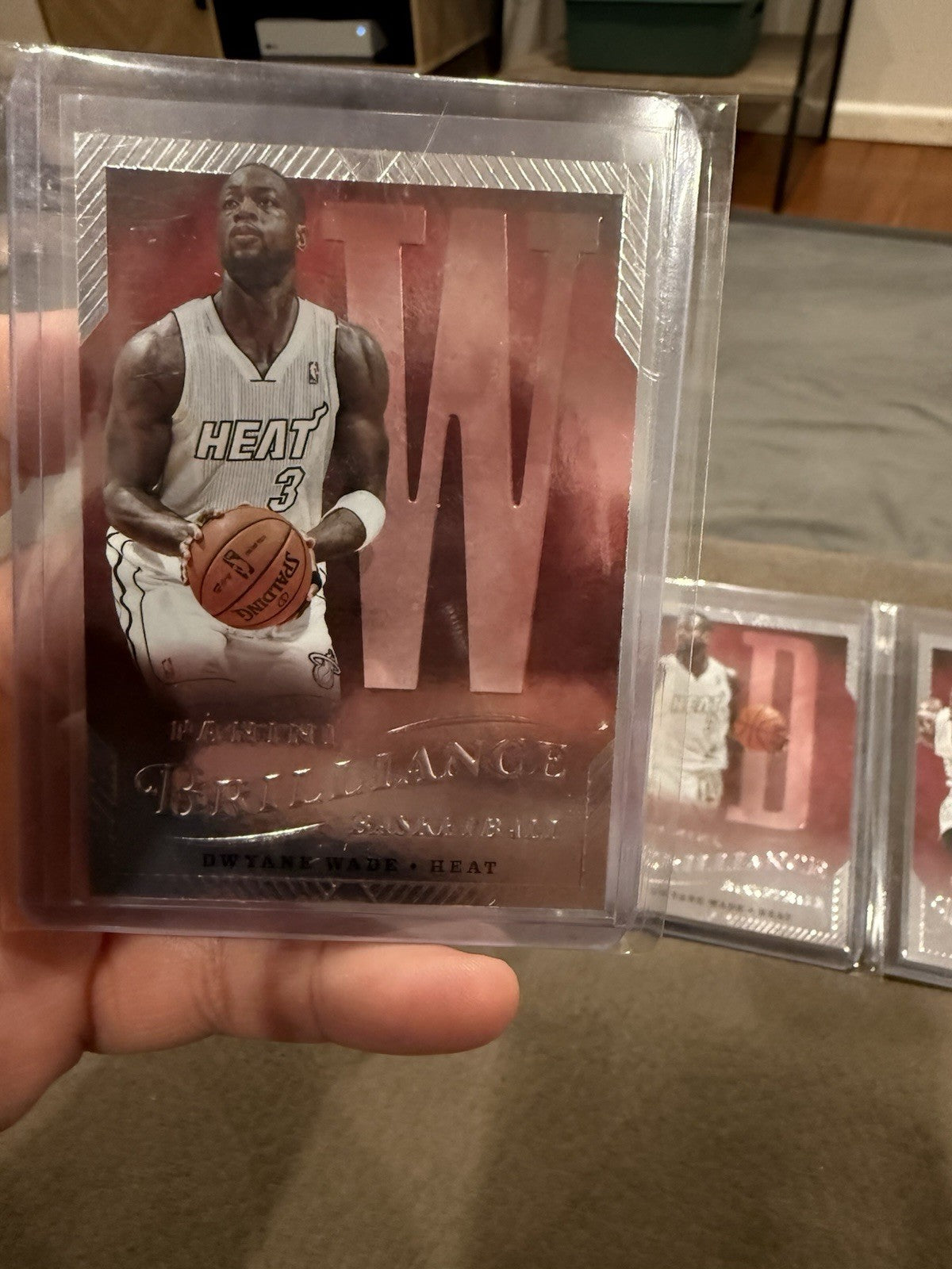 Panini Brilliance 2012 13 Dwyane Wade Heat 4 Card Lot Spellbound #43 462