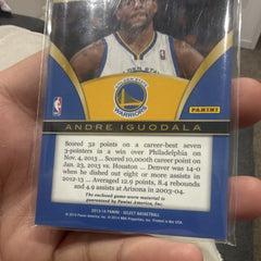 2013 14 Panini Select Basketball Andre Iguodala Select Swatches No.69 Warriors2