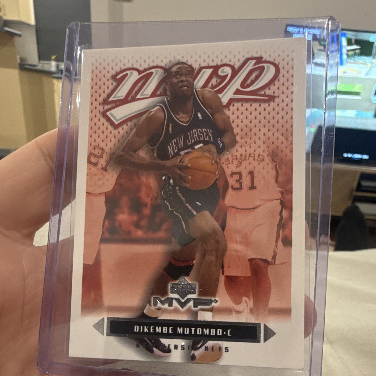 Upper Deck MVP 2002 03 Dikembe Mutombo Base Set #110 New Jersey Nets0