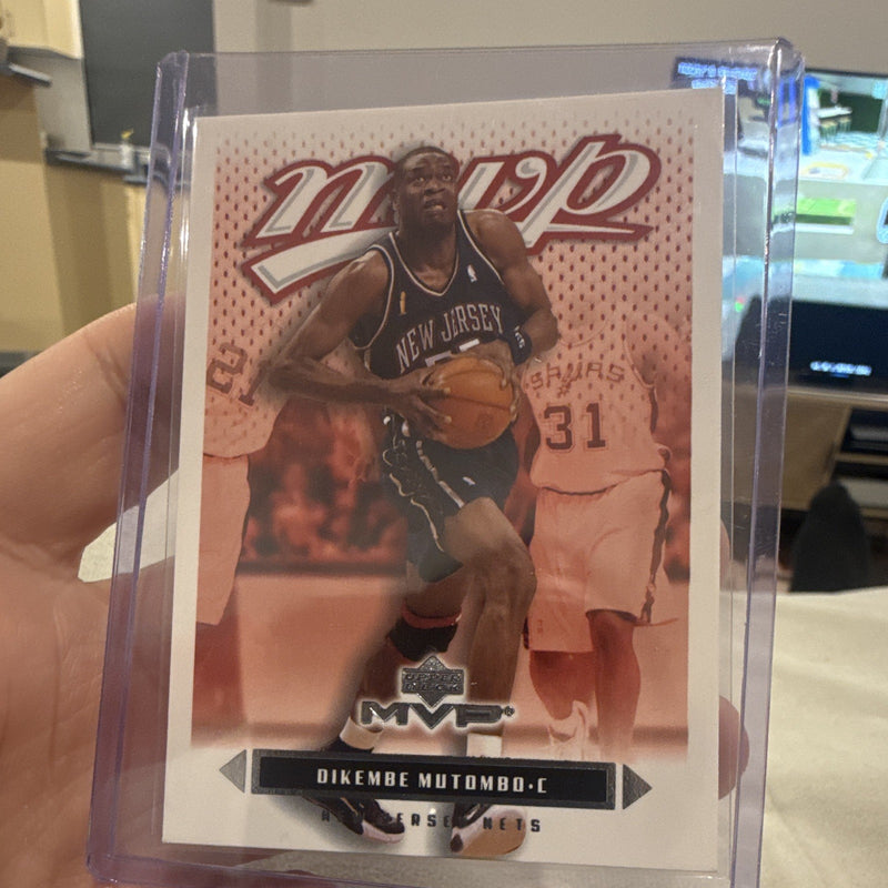 Upper Deck MVP 2002 03 Dikembe Mutombo Base Set #110 New Jersey Nets0