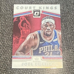 Panini Donruss Optic Court Kings Insert Joel Embiid #2 2017 18 76ers0