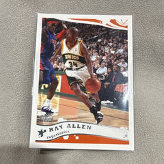 Topps Ray Allen 2005 Base Set Seattle SuperSonics NBA Basketball Card #140