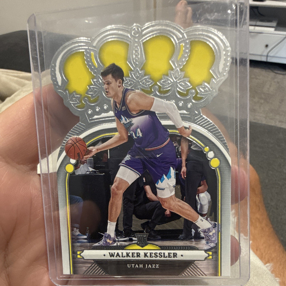 Panini 2022 23 Crown Royale Basketball Walker Kessler Rookie Die Cut #20