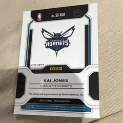 Panini Prizm 2021 22 Kai Jones Rookie Auto Sensational Signatures SS KAI2
