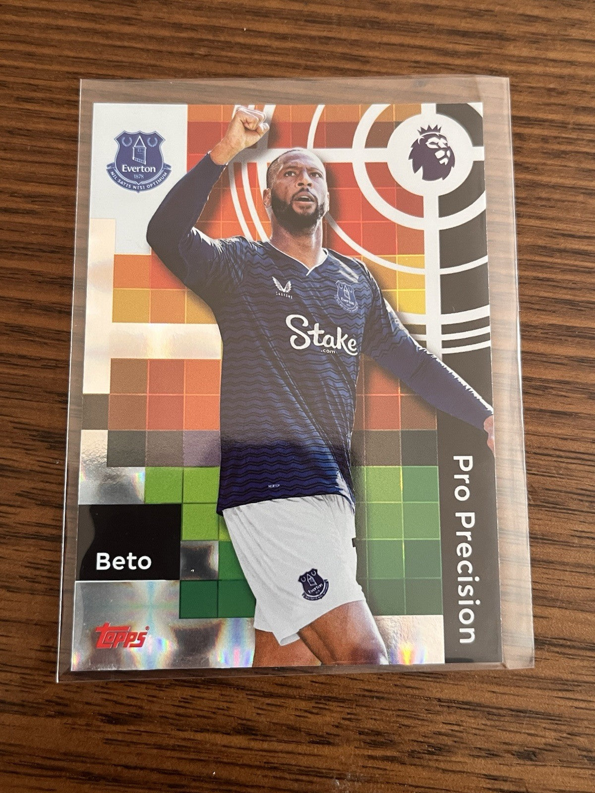 Topps Premier League Pro Precision Parallel Beto Everton 2025/26 4080