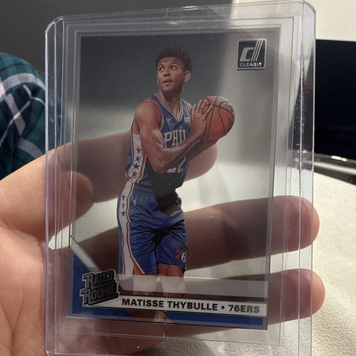 Panini Clearly Donruss 2019-20 Rated Rookie Matisse Thybulle 89 76ers0
