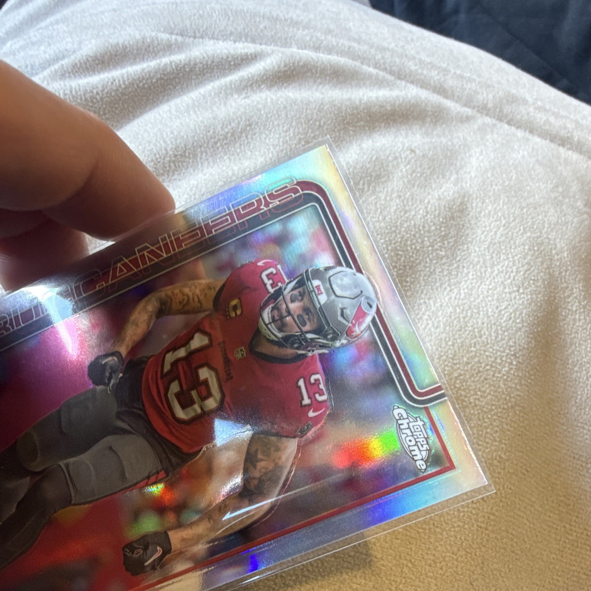 Topps Chrome Refractor Mike Evans Tampa Bay Buccaneers 282 - 20242