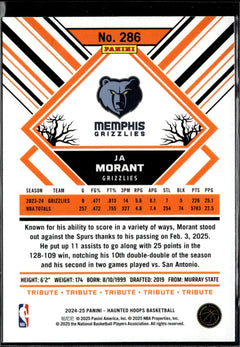 Ja Morant Base Hoops Haunted Hoops 286 NM1