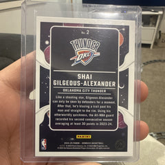 Panini 2024 25 Donruss Zero Gravity Press Proof #2 Shai Gilgeous Alexander1
