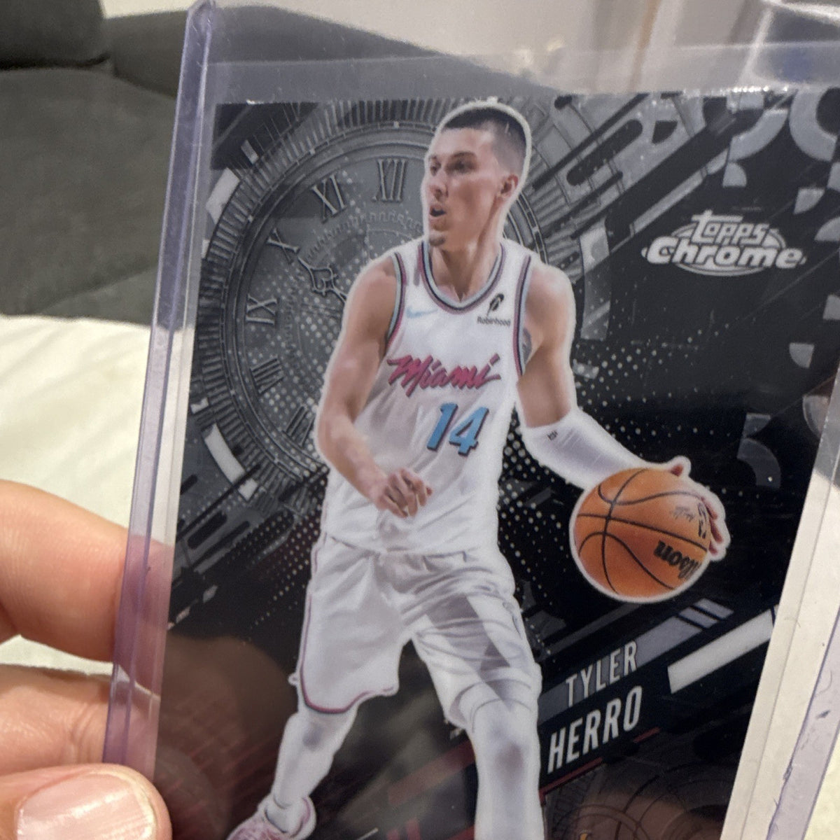 Tyler Herro Go Time GT-6 Insert Topps Chrome NBA Miami Heat 20252