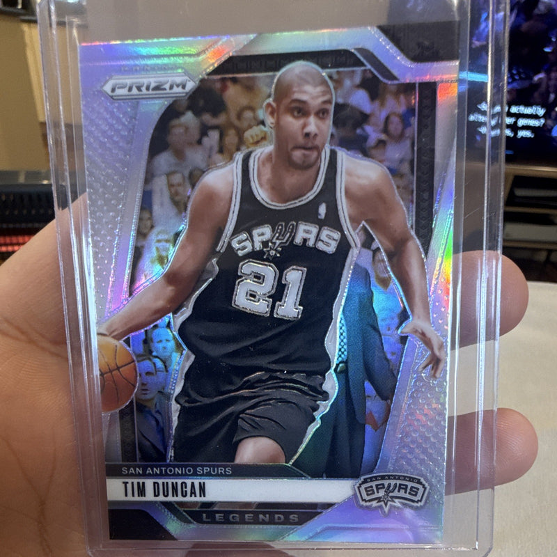 Panini Prizm 2024 25 Basketball Tim Duncan Legends San Antonio Spurs #297 PRIZM0