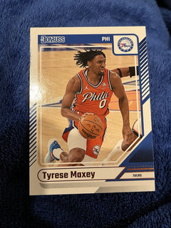 2024 25 Panini Donruss Basketball Tyrese Maxey Base #192 Philadelphia 76ers1