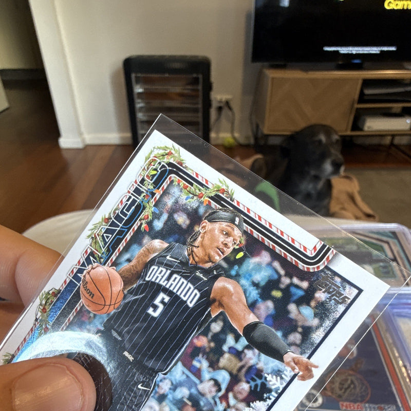 Paolo Banchero Base Set Topps Holiday Orlando Magic H68 2024 252