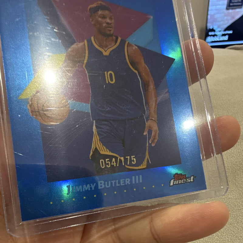 Topps Finest Jimmy Butler III #54 Golden State Warriors 2024 Serial 054/1752